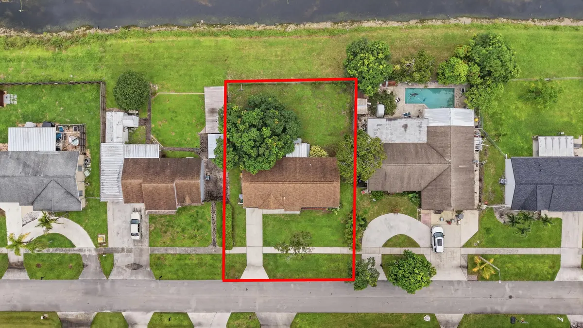 Aerial at 5141 Saint John Avenue, Boynton Beach