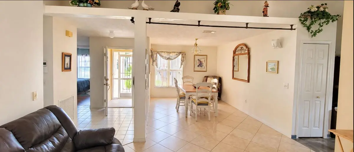 Open Living & Dining Area at 6747 PICANTE Circle, Fort Pierce