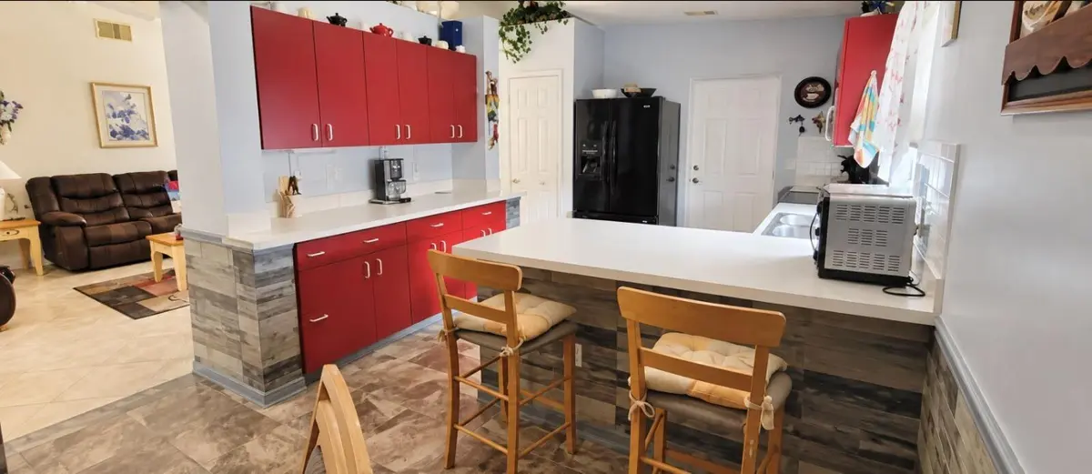 Kitchen with Breakfast Bar at 6747 PICANTE Circle, Fort Pierce