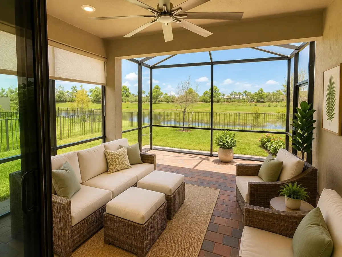 Lanai at 4103 Silver Maple Way, Vero Beach