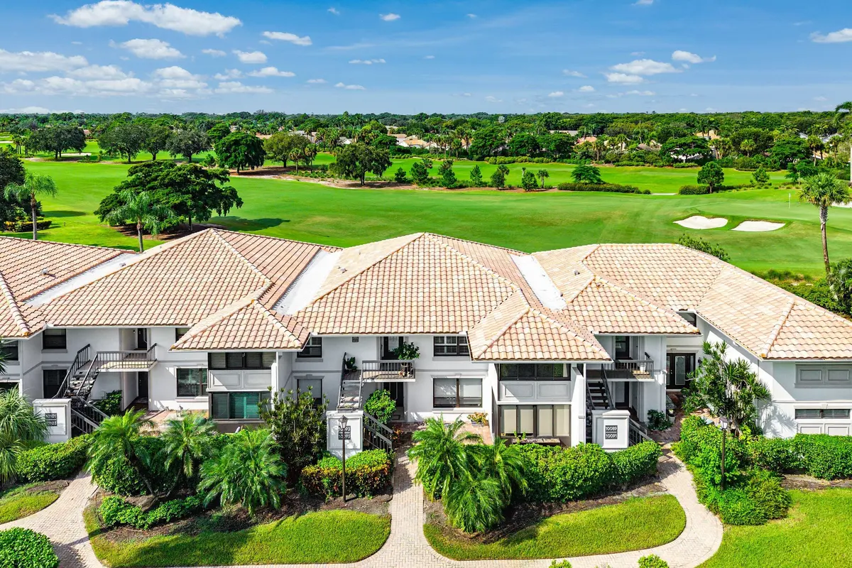 Aerial at 10093 Quail Covey Road Hibiscus N, Boynton Beach