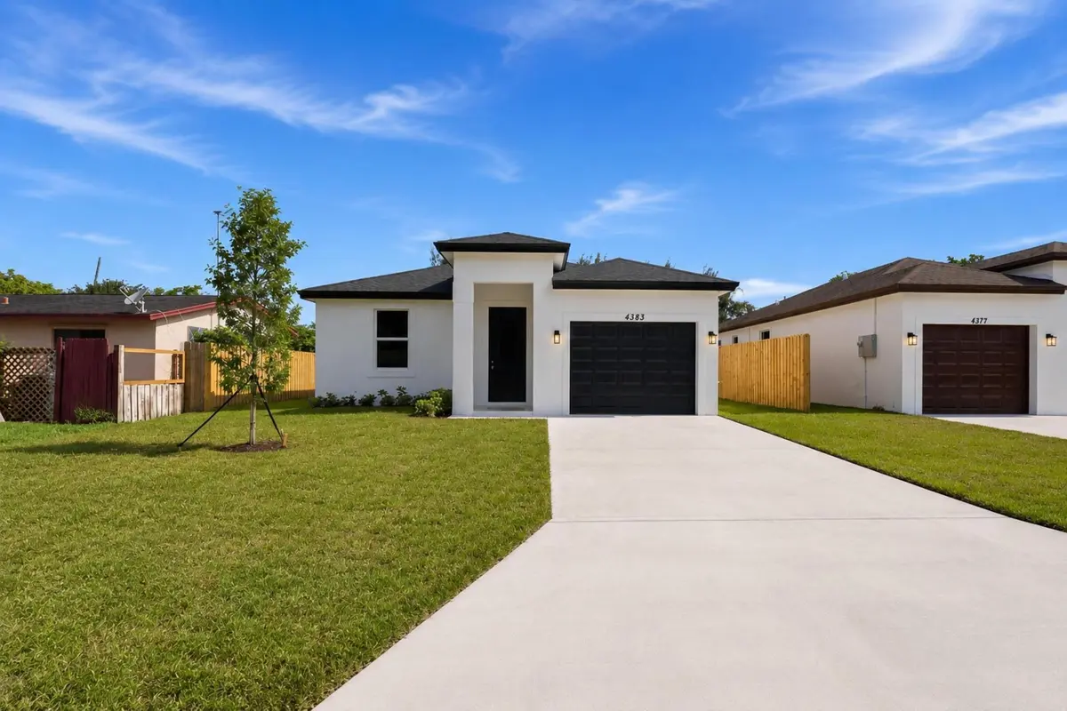 Front Exterior at 4383 Marilyn Drive, Lake Worth
