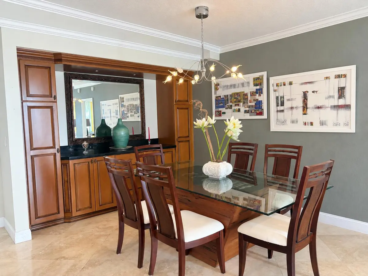 Dining Area at 2851 S Ocean Boulevard 2 A, Boca Raton