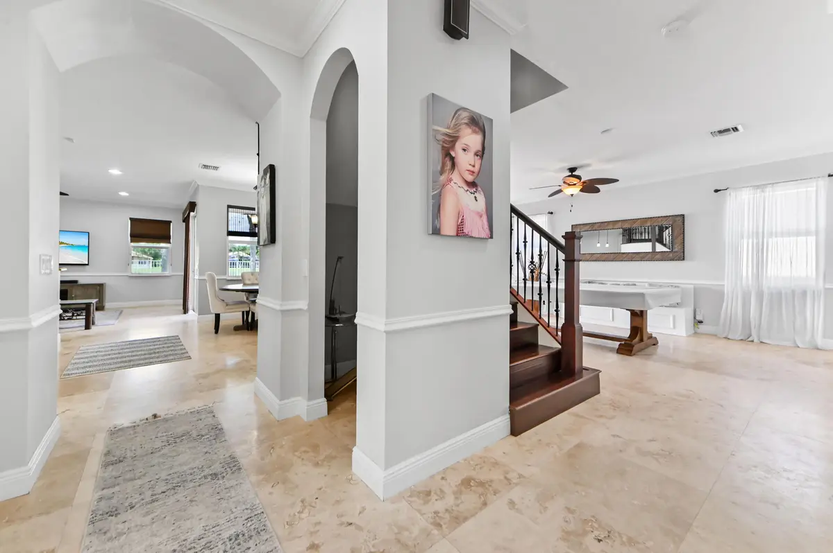 12 Hallway 01 at 8249 Viale Matera, Lake Worth
