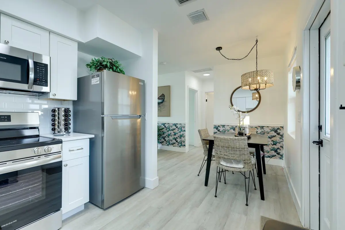 Kitchen/Dining Area at 526 Eastwind Drive 526, North Palm Beach