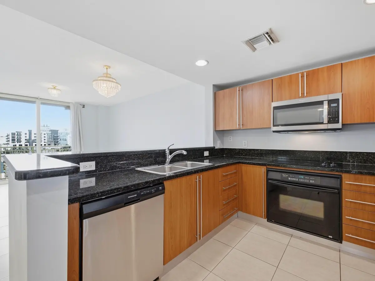 Kitchen at 610 Clematis Street 416, West Palm Beach