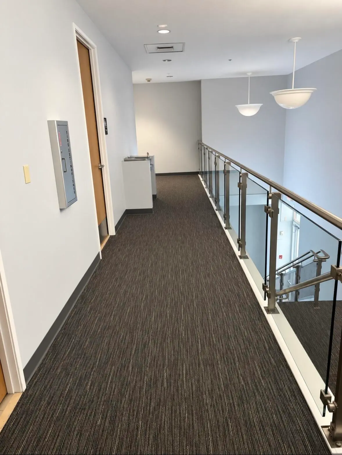 Second floor hallway at 791 PARK OF COMMERCE Boulevard 201, Boca Raton