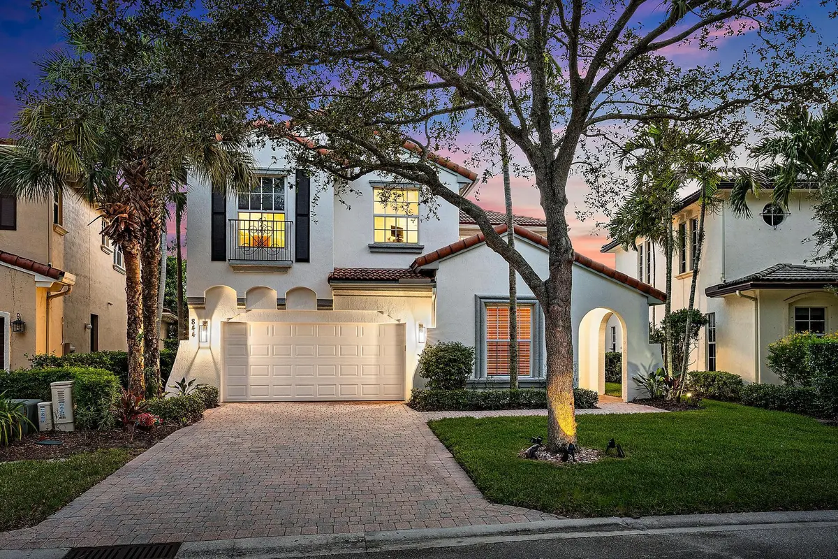 Front Exterior at 844 MADISON Court, Palm Beach Gardens