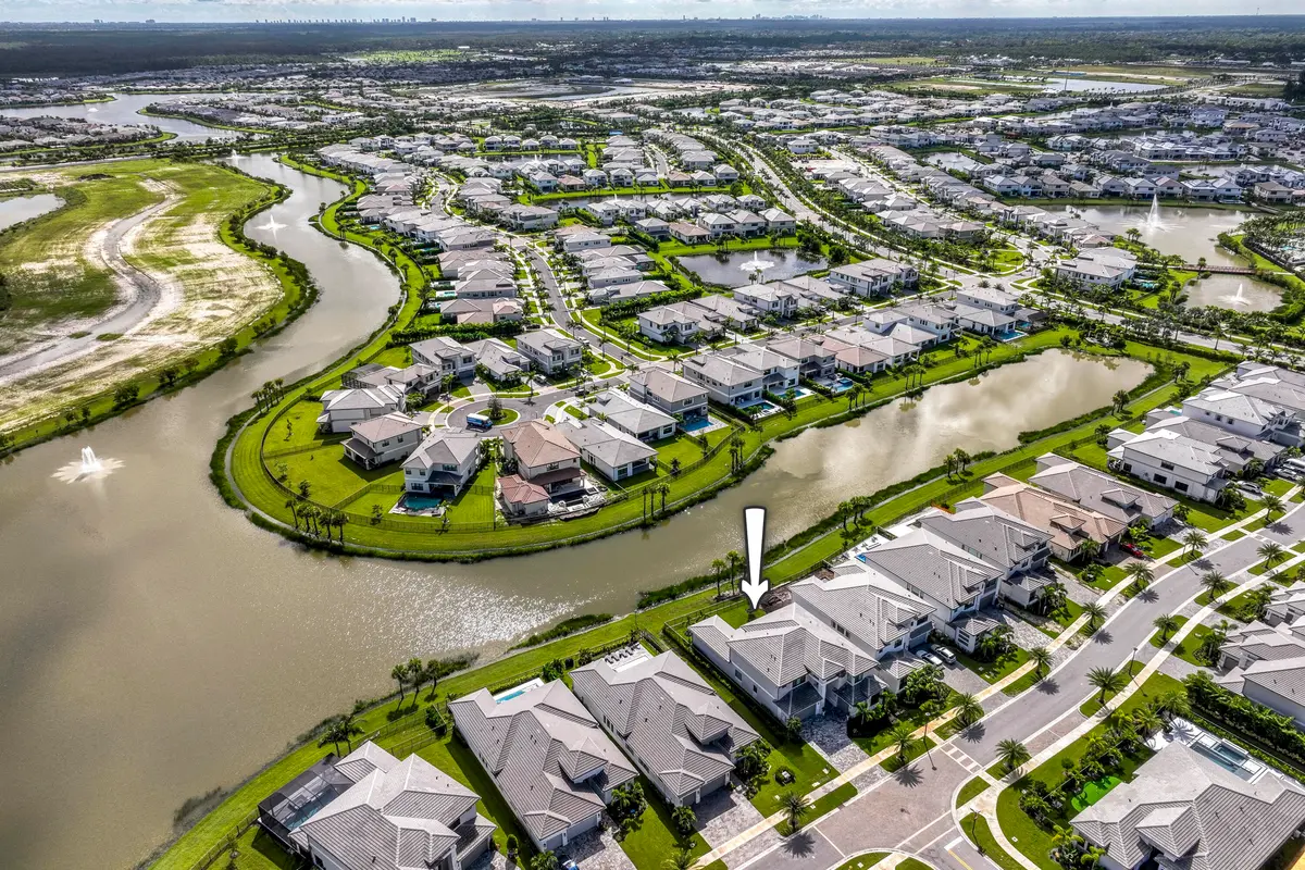 Aerial at 10050 Skyloft Street, Palm Beach Gardens