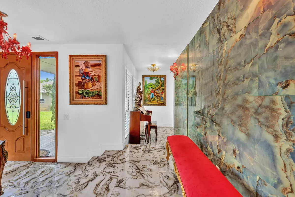 Foyer at 3210 Medinah Circle, Lake Worth