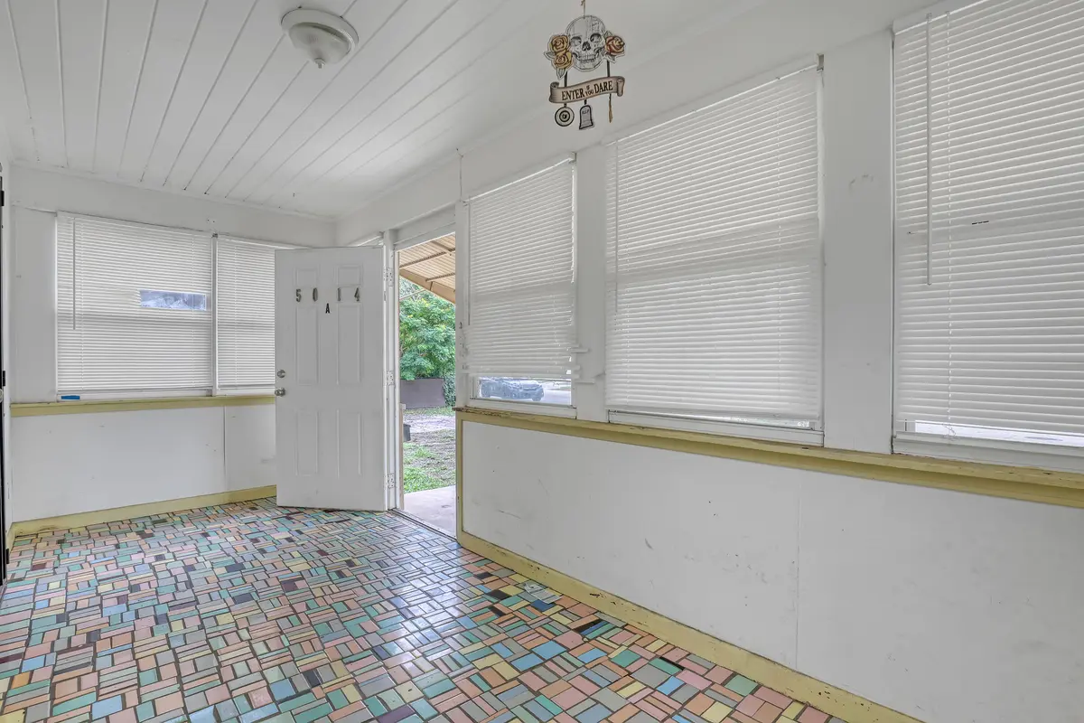Sunroom Entrance at 5014 SPRUCE Avenue, West Palm Beach