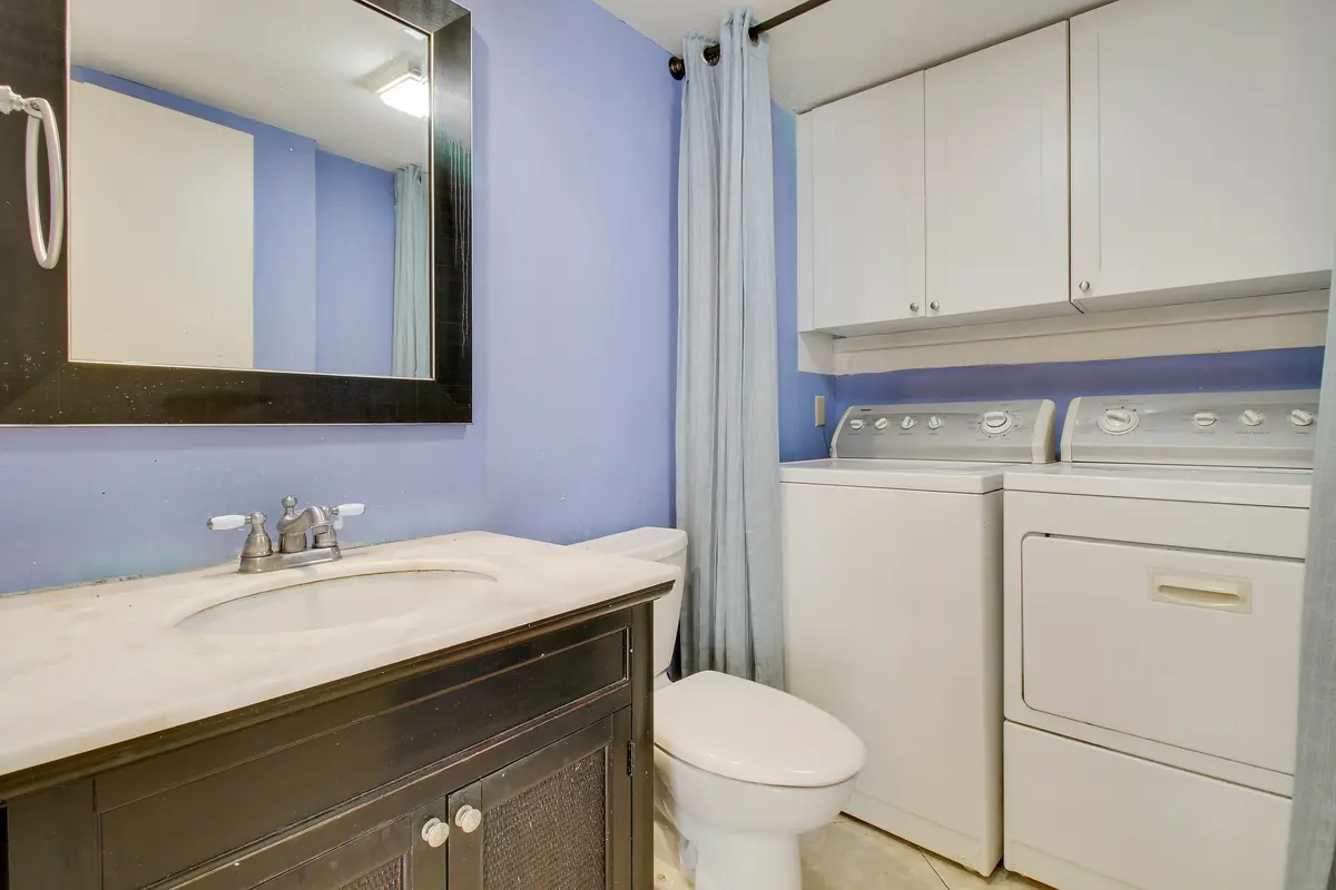 Downstairs Half Bath/Laundry Room at 2218 22nd Way, West Palm Beach