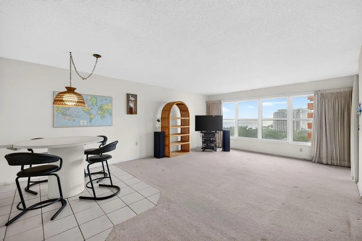 Living/Dining Area at 3000 E Sunrise Boulevard 15E, Fort Lauderdale