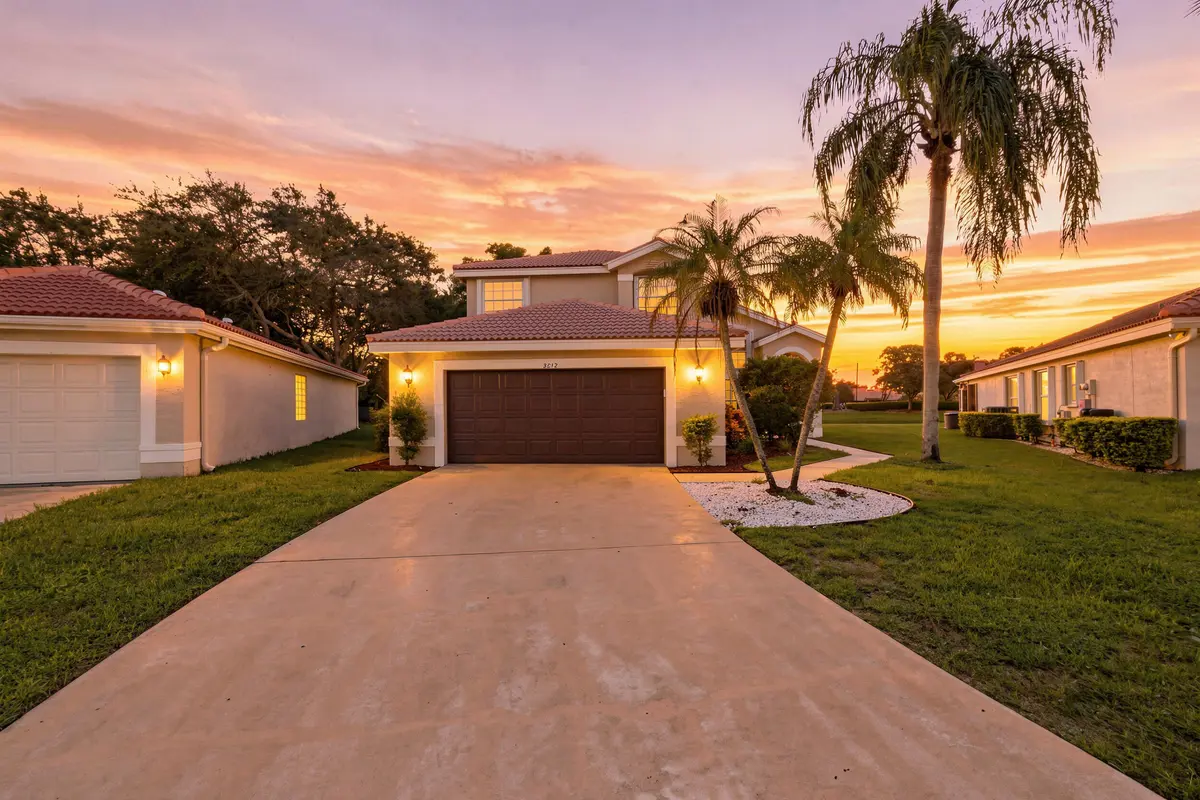 Front of the home at 8132 Mystic Harbor Circle, Boynton Beach