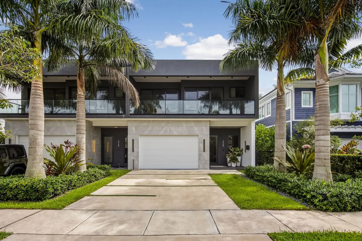 Front Elevation at 1616 NE 5TH Court A, Fort Lauderdale