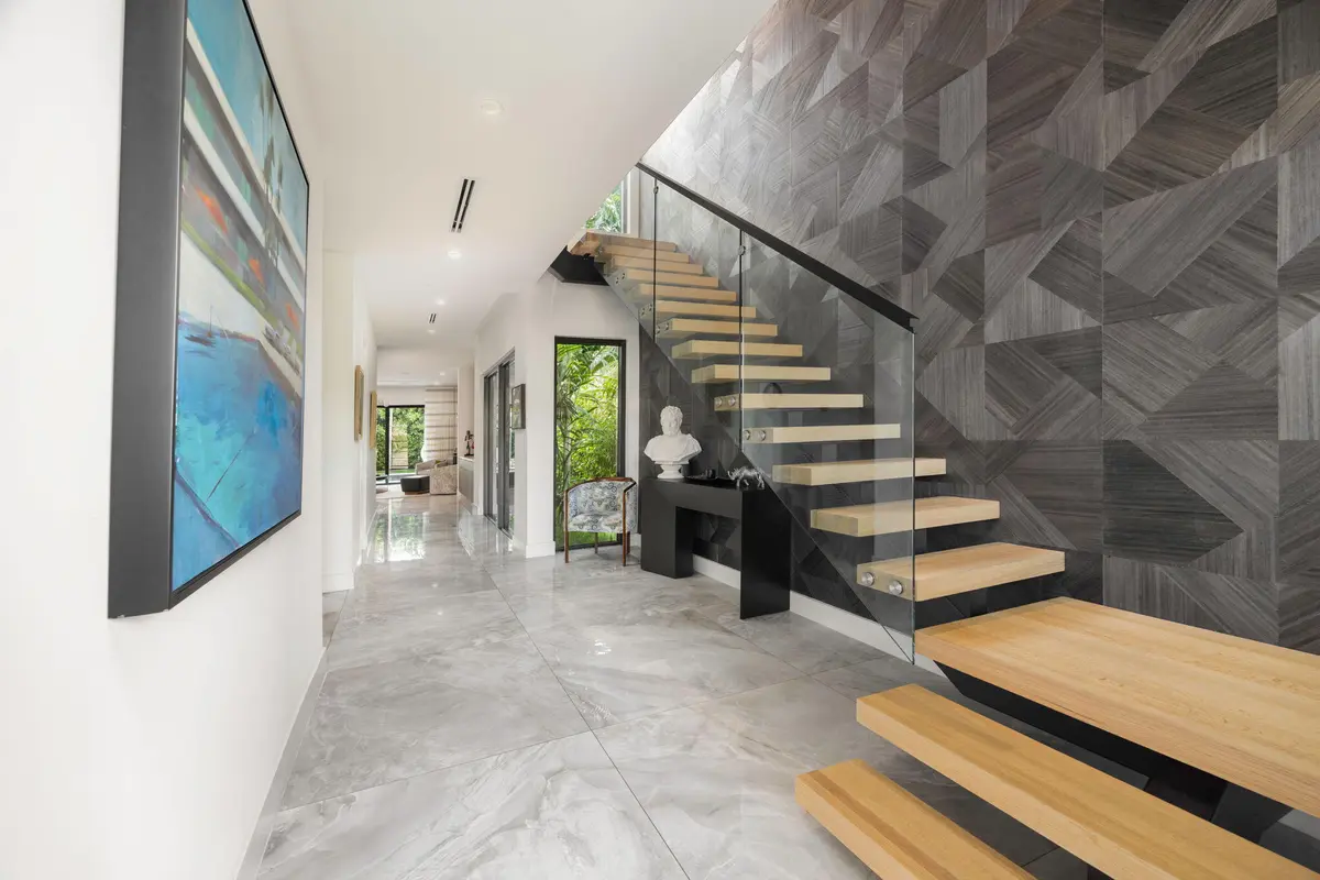Foyer flooded with natural light at 1616 NE 5TH Court A, Fort Lauderdale