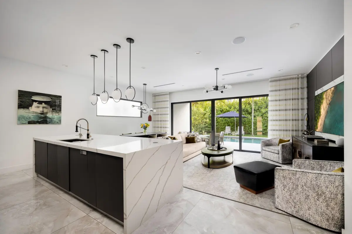 Kitchen Great Room made for entertaining at 1616 NE 5TH Court A, Fort Lauderdale
