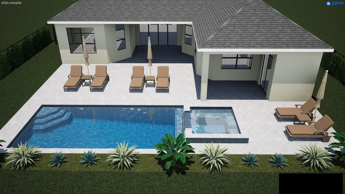 Proposed Pool at 8711 SW FLUTTO Way, Port St. Lucie