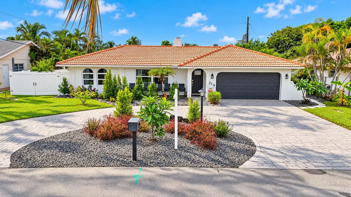 Front Exterior at 214 NE 25th Street, Boca Raton