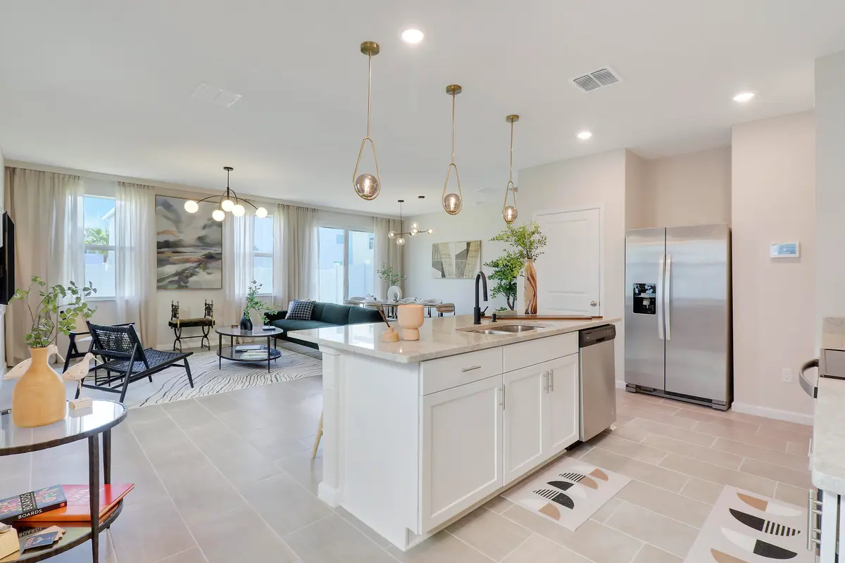 Kitchen open to living room at 261 OSPREY PRESERVE Boulevard, Jensen Beach