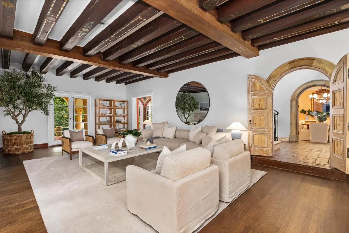Living Room at 124 Brazilian Avenue, Palm Beach