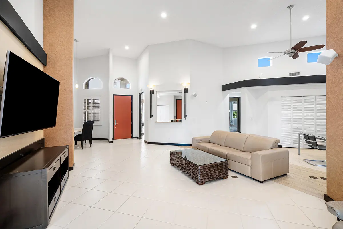 Living Room at 6220 SAN MICHEL Way, Delray Beach