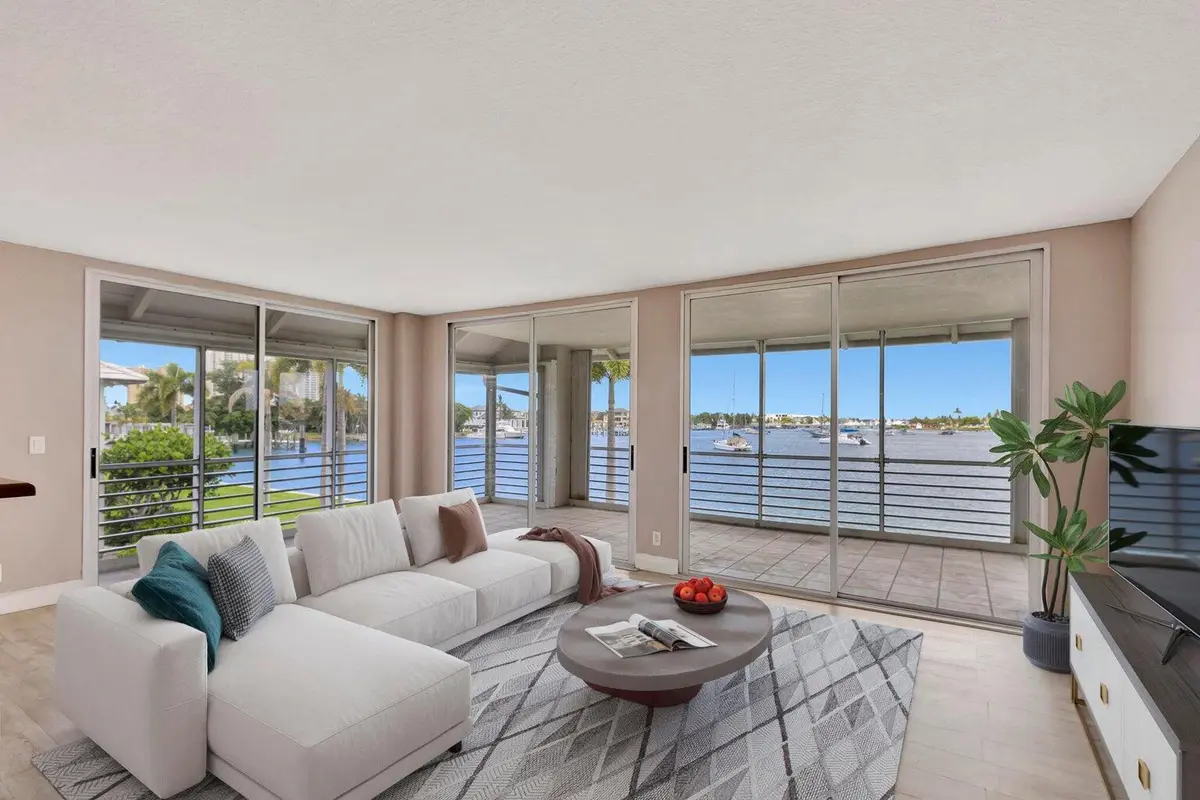 LIVING ROOM at 1071 SUGAR SANDS Boulevard 7, Singer Island