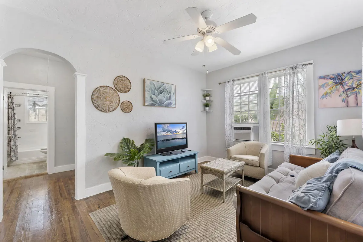 Living Room at 721 N H Street 1, Lake Worth Beach