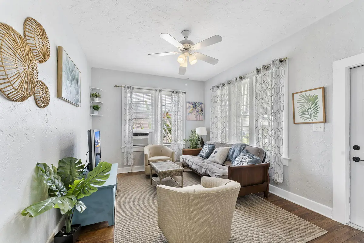 Living Room at 721 N H Street 1, Lake Worth Beach