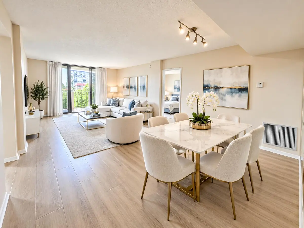 Living /Dining room at 777 S Federal Highway RP407, Pompano Beach