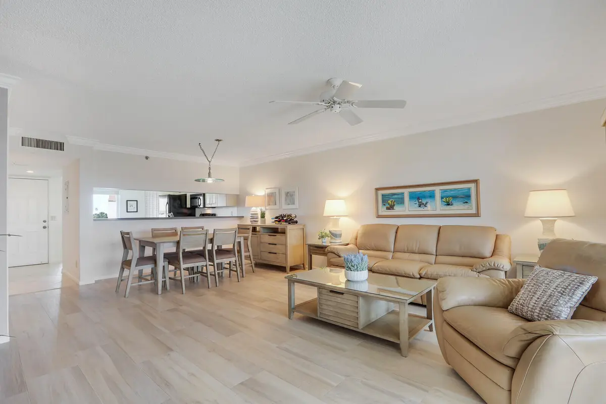 Living Room / Dinning at 275 Palm Avenue A404, Jupiter