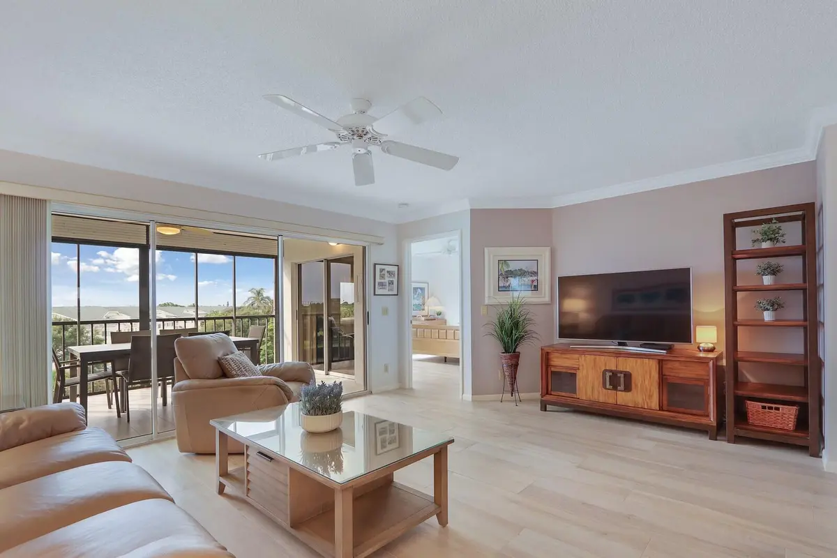 Living Room at 275 Palm Avenue A404, Jupiter