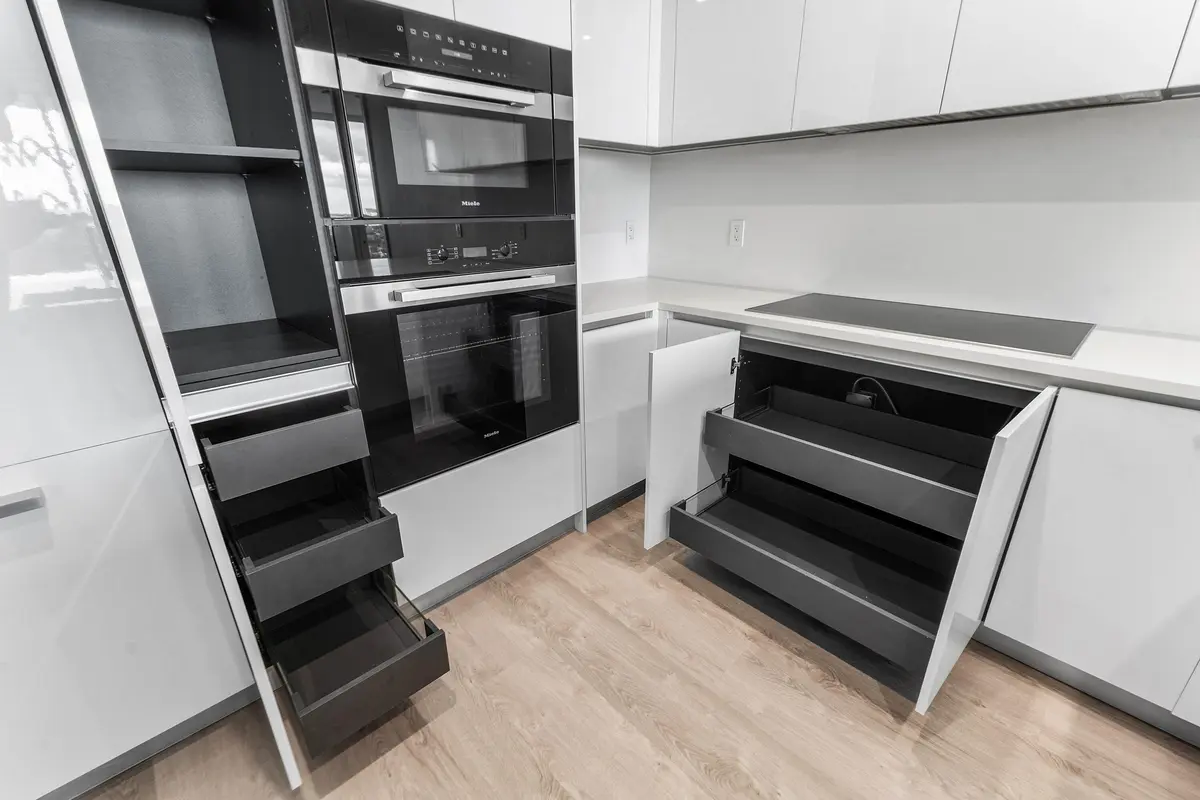 Custom Roll-Out Drawers at 220 Lake Shore Drive 917, Lake Park