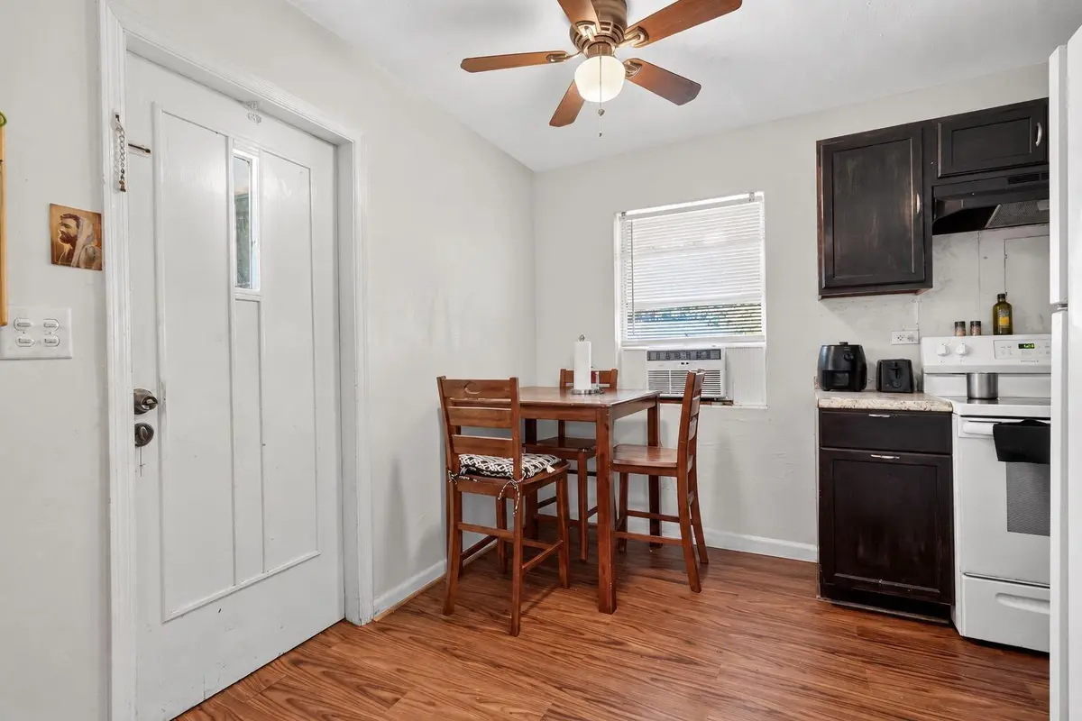 eat in kitchen and carport door at 4351 Colt Lane, West Palm Beach