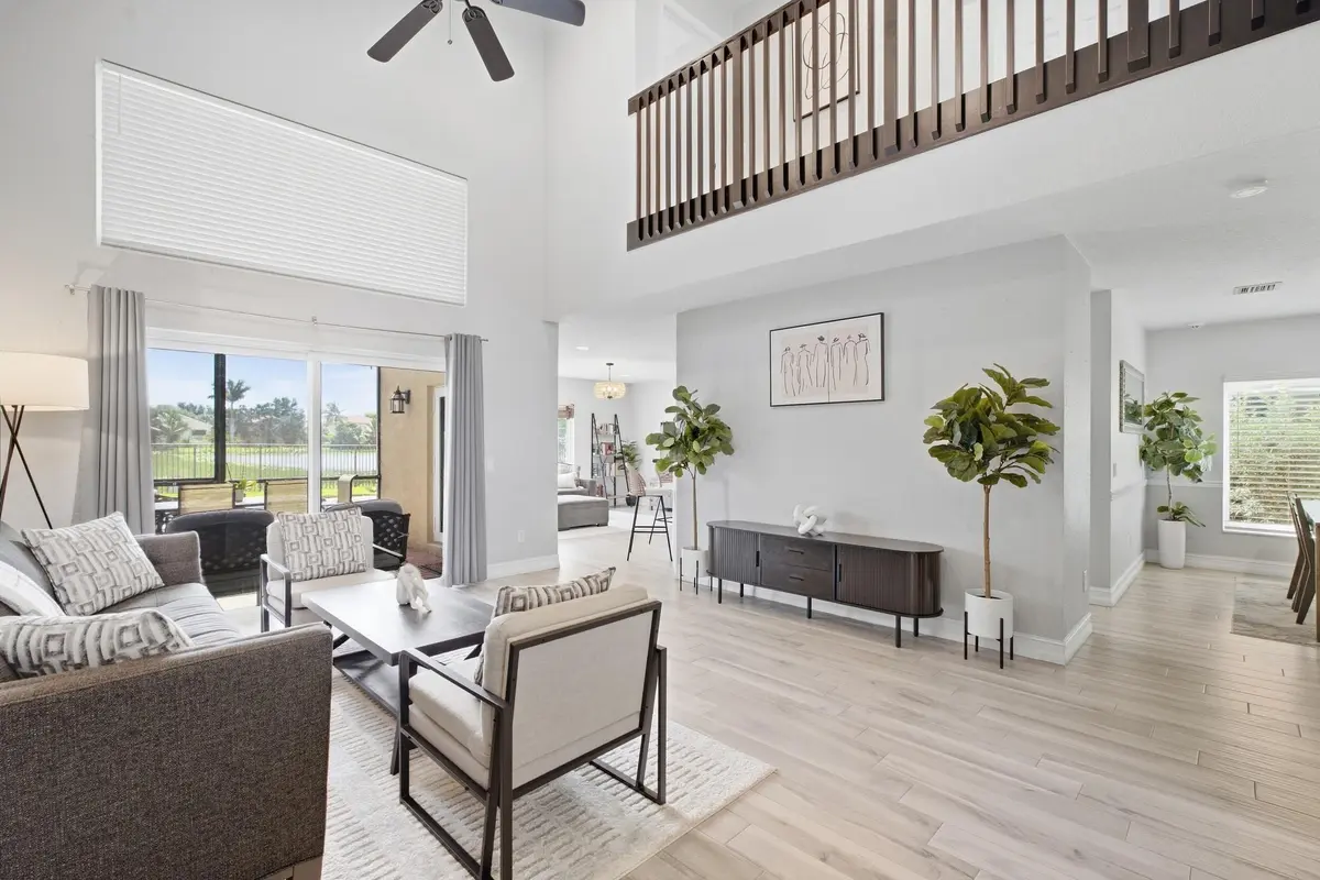 Living Room View at 11422 Sage Meadow Terrace, Royal Palm Beach
