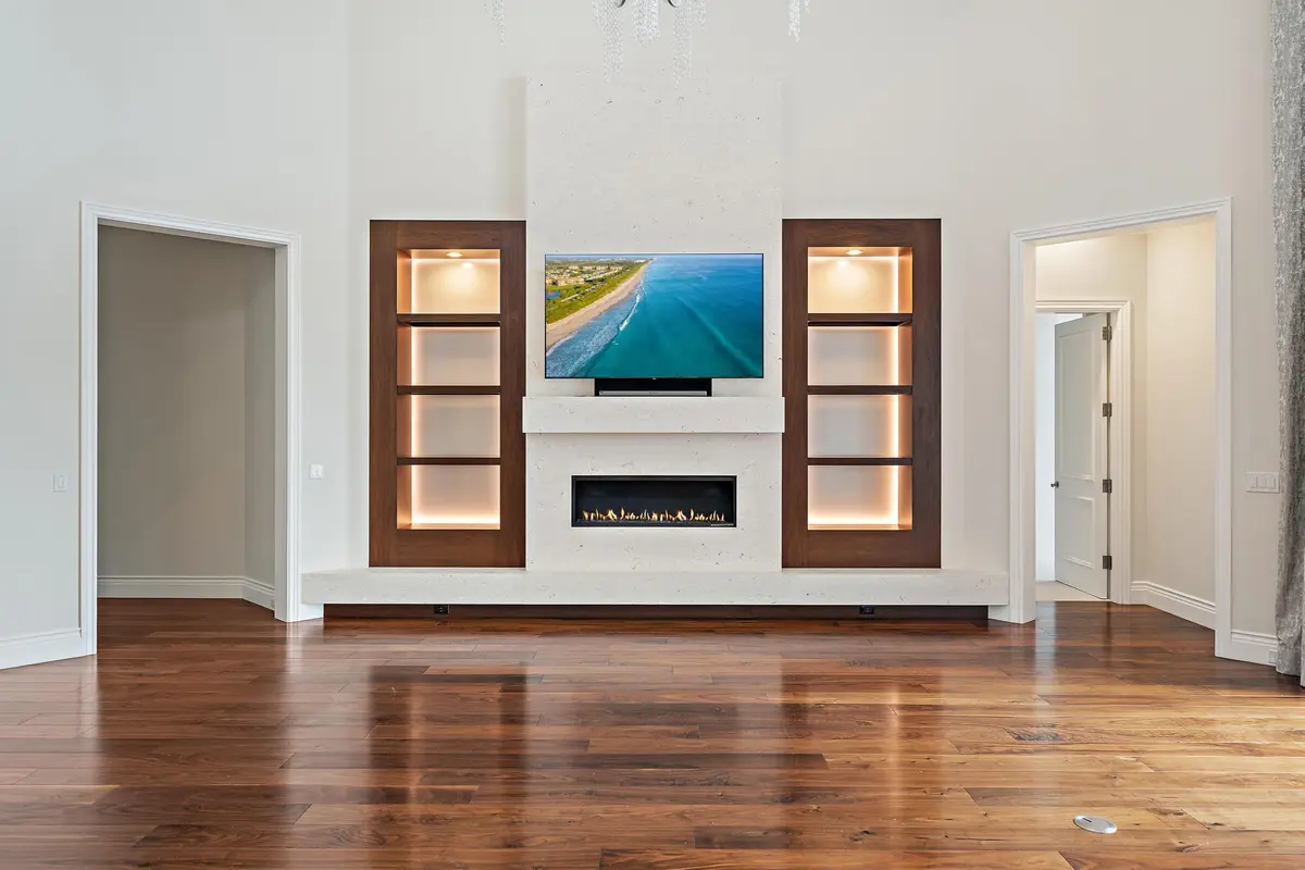 Living Room at 3433 Harbor Road, Jupiter