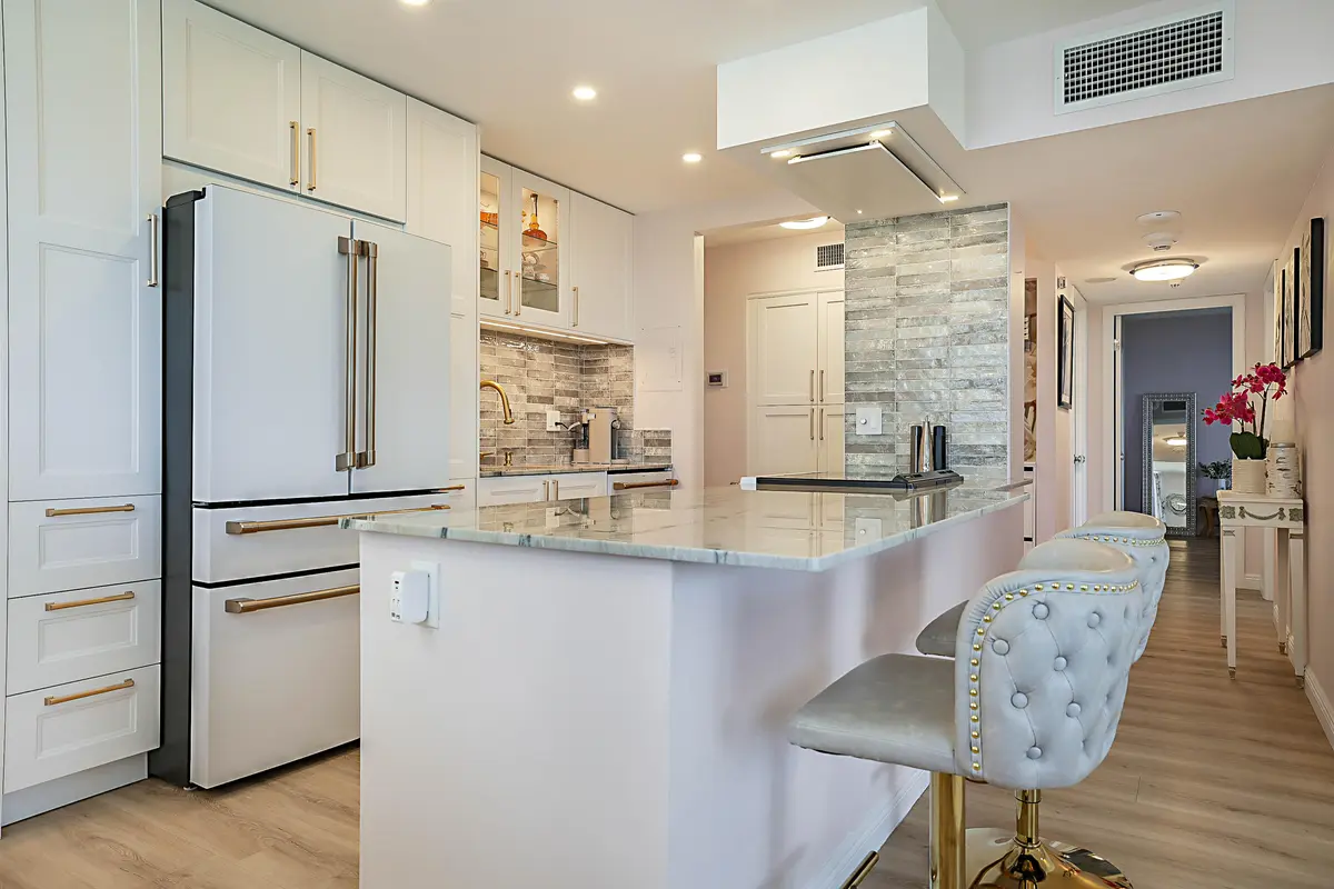 DESIGNER KITCHEN at 2121 N Ocean Boulevard 602W, Boca Raton