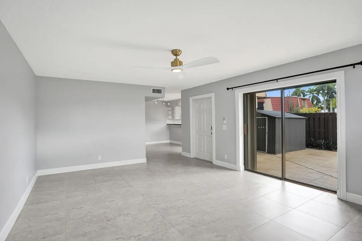 Living room at 22970 OXFORD Place A, Boca Raton