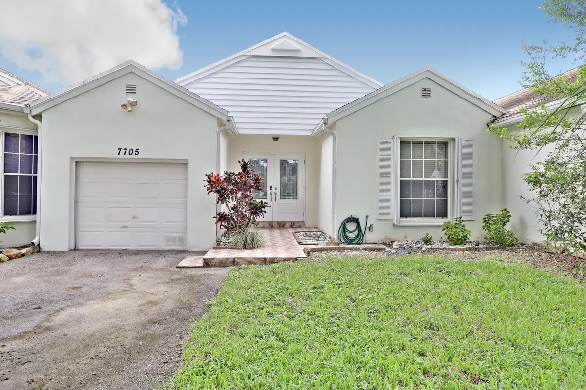 Front Exterior at 7705 Forest Green Lane, Boynton Beach