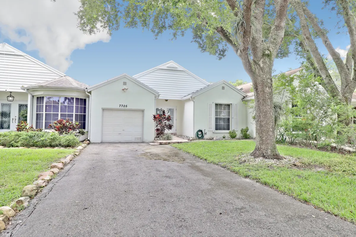 Front Exterior at 7705 Forest Green Lane, Boynton Beach