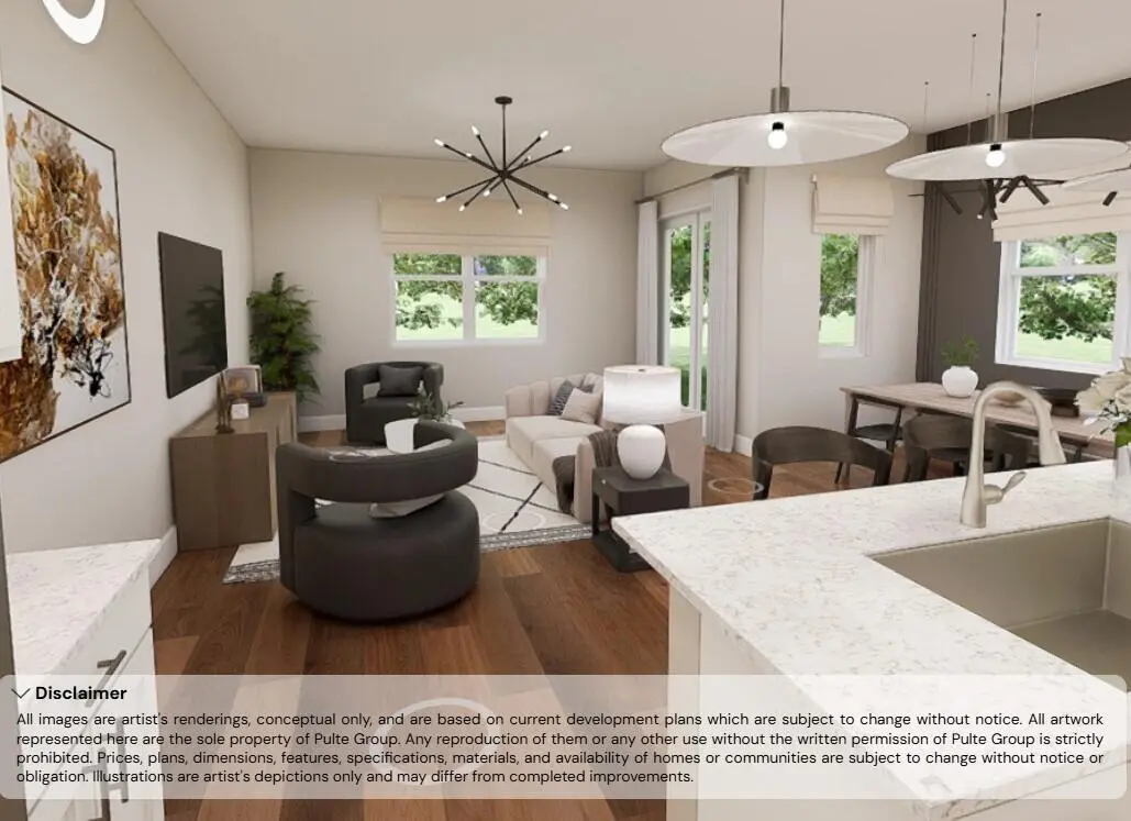 Gathering Room Rendering 1 at 711 Nove Boulevard 15 Mangrove, Margate