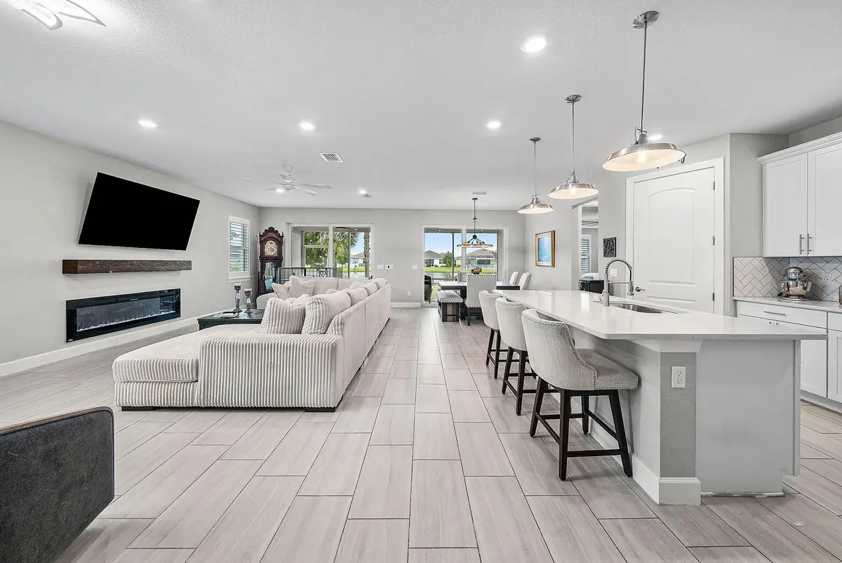 open concept at 13802 SW Gingerline Drive, Port St. Lucie