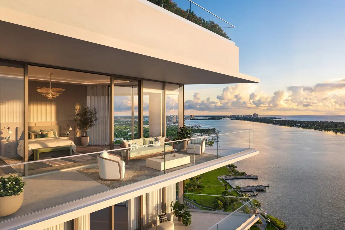 28_Penthouse_Primary_Terrace at 1865 N FLAGLER Drive 2801, West Palm Beach
