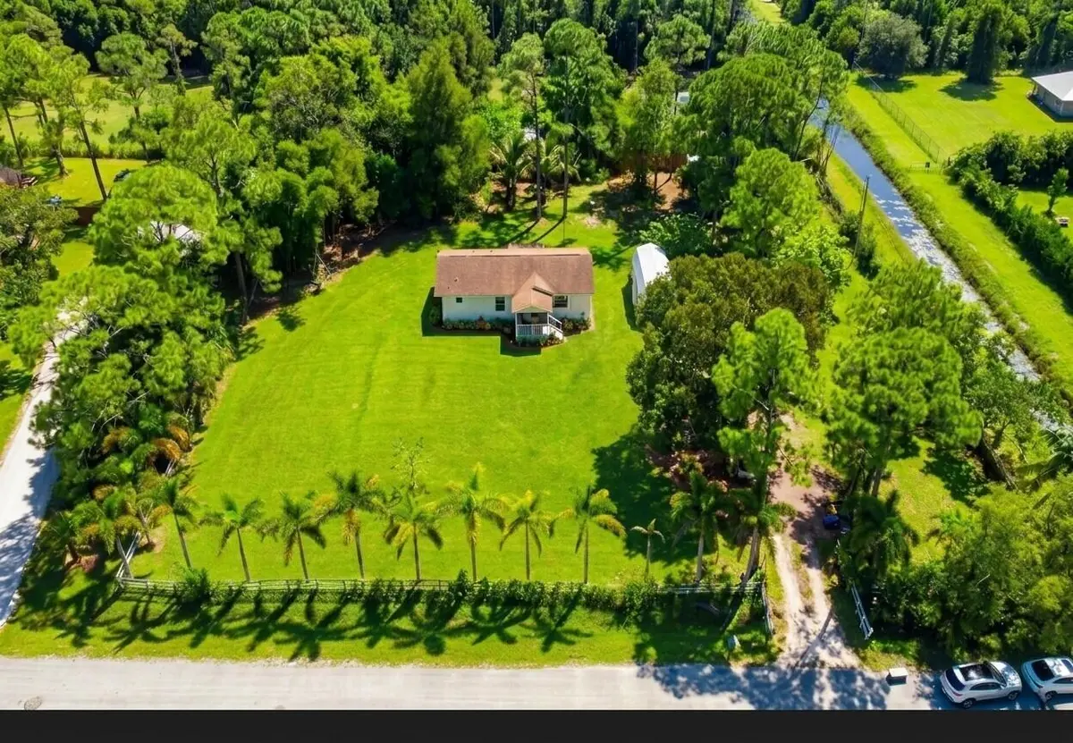 Aerial View of Property at 16140 Preakness Drive, Loxahatchee