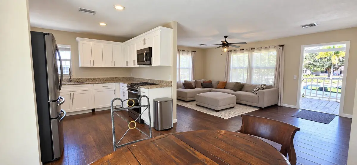 Living / Dining / Kitchen at 16140 Preakness Drive, Loxahatchee