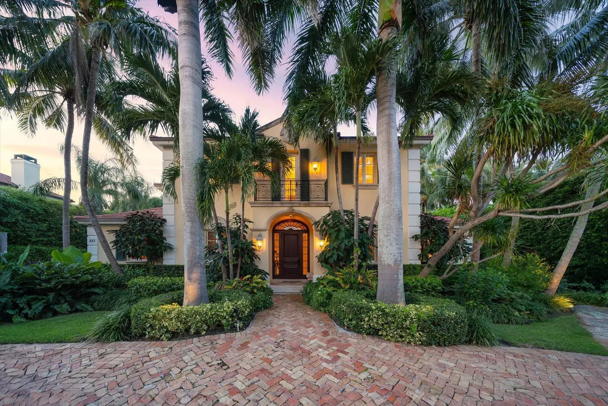 Front at 223 Coral Lane, Palm Beach