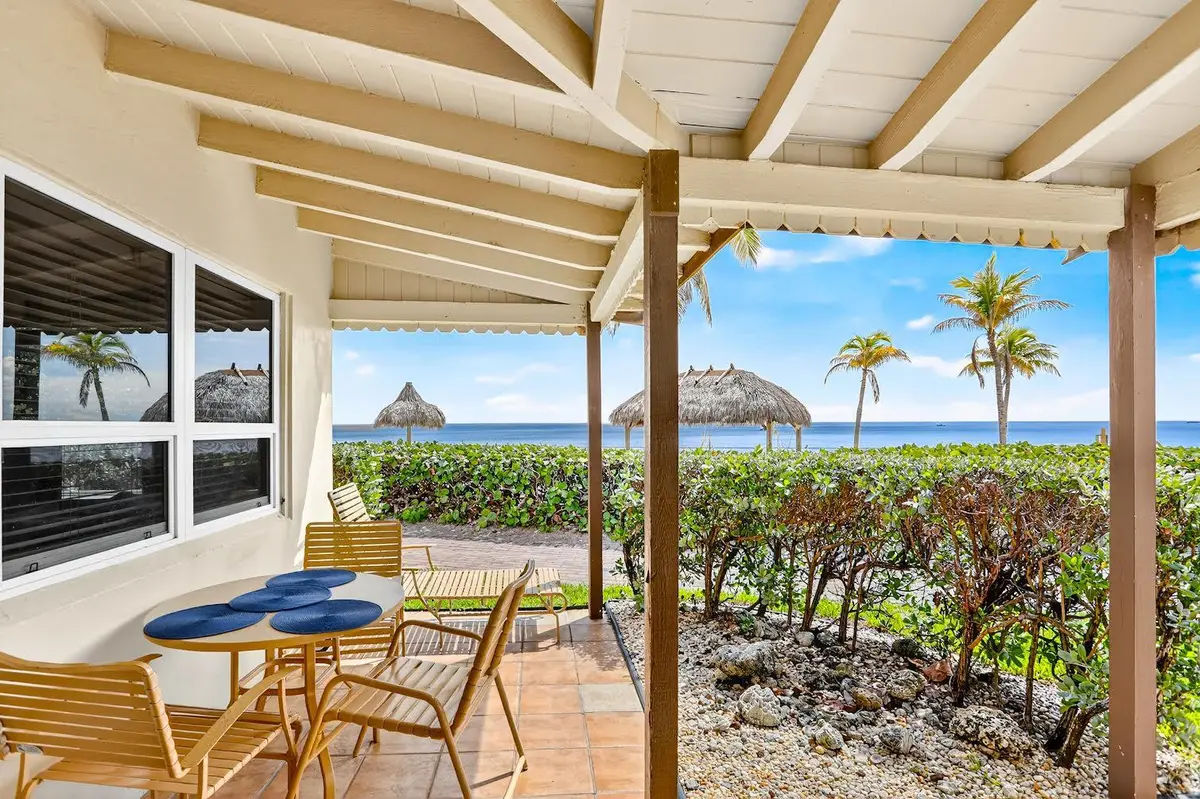 front porch at 1225 HILLSBORO MILE B2, Hillsboro Beach