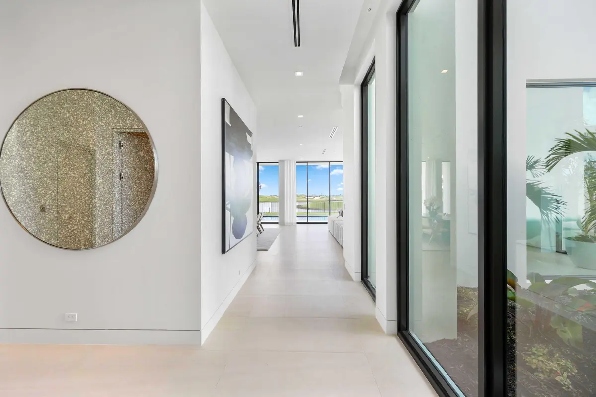 Foyer Entrance at 10967 Monte Rosa Drive, Palm Beach Gardens