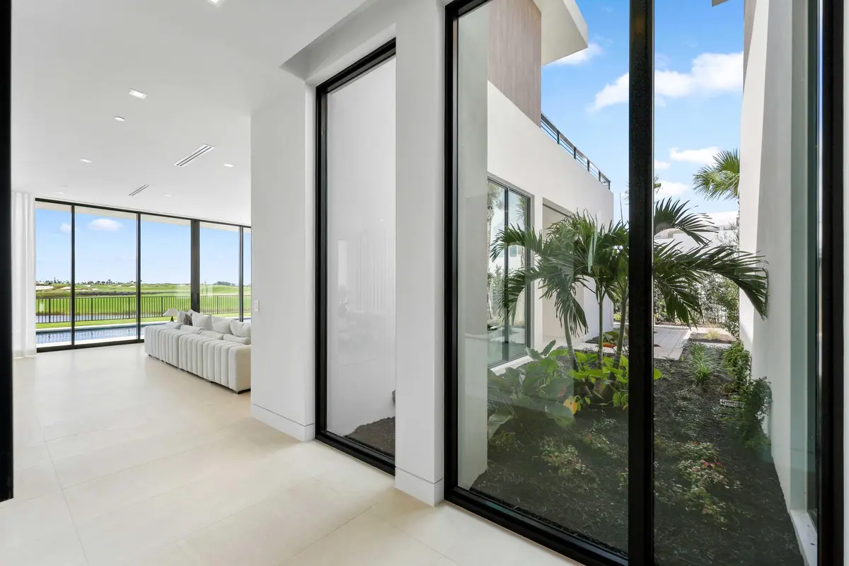 Foyer Entrance at 10967 Monte Rosa Drive, Palm Beach Gardens