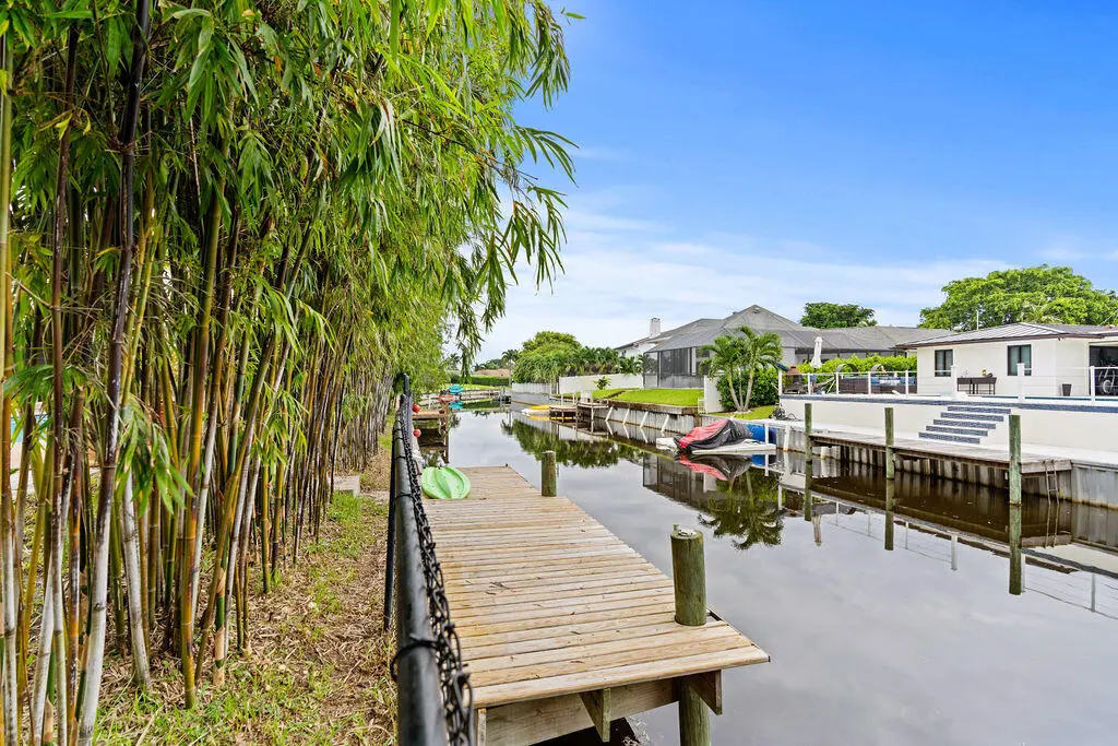Canal Access to Lakes at 6866 PAUL MAR Drive, Lake Worth